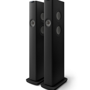 KEF LS60 Wireless Floorstanding Speakers Pair Active HiFi System - Black